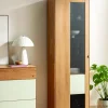 Vitrine Koruna - mit Beleuchtung, Eiche massiv legno geölt – Bild 3