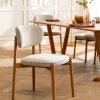 Stuhl Kanoa - Stoff, Champanger – Bild 3